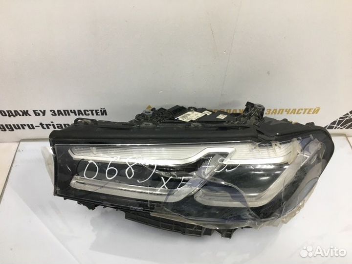 Фара лэд LED адаптивная левая Bmw 5 G30 рестайлинг