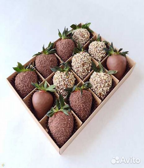 Клубника в шоколадной глазури