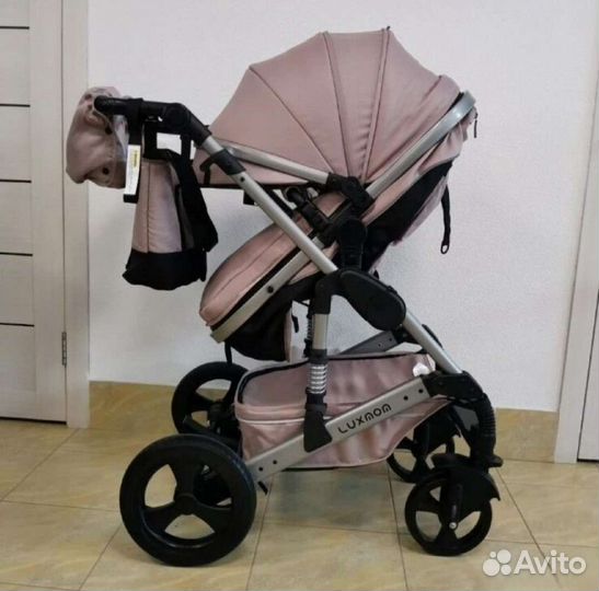 Коляска 3в1 трансформер Новая (Кремовый)