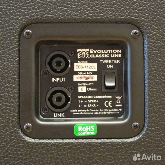 Басовый кабинет EBS 112CL