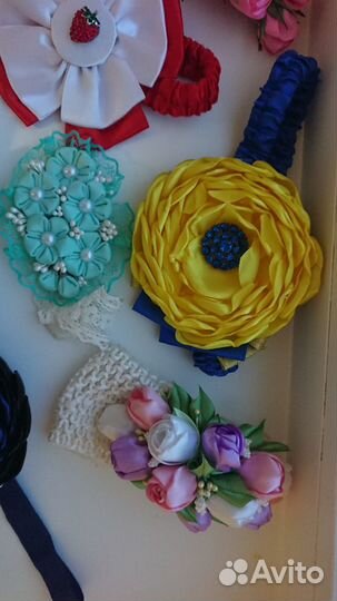Повязки для волос -ручная работа