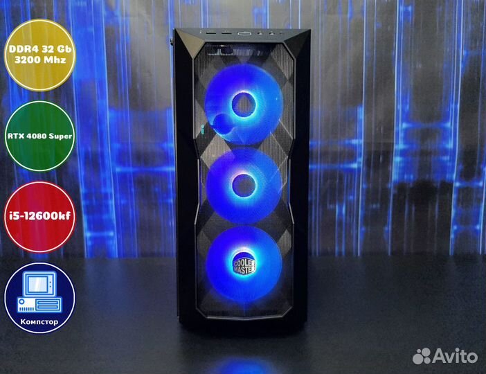 Сборки игровых пк i5-RTX4080SUP-32DDR4-CJH5034-B760