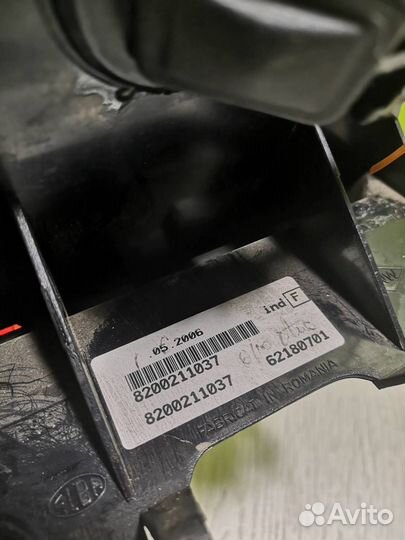 Фонарь задний (стоп сигнал) Рено Логан