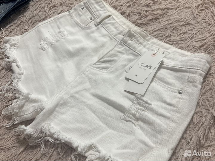 Шорты белые