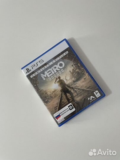 Диск с игрой Metro ps5 (новый)