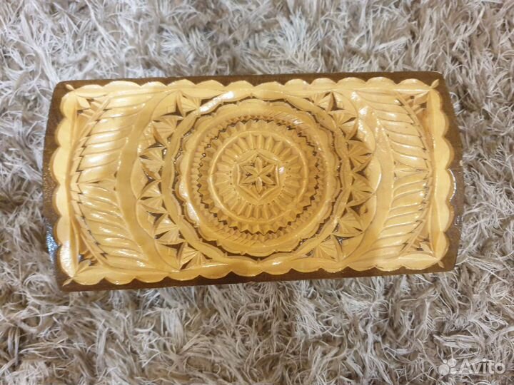 Шкатулка ручной работы 90-ых годов