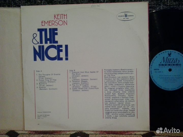 Виниловая пластинка Nice (67-68)