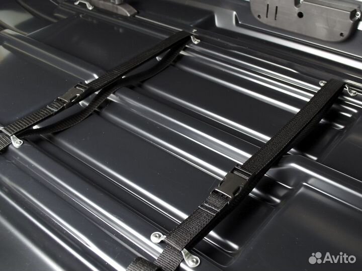 Автобокс Broomer Venture LS черный 213х89х36 450 л