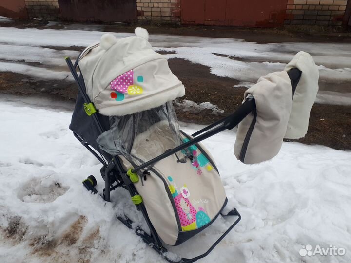 Коляска санки