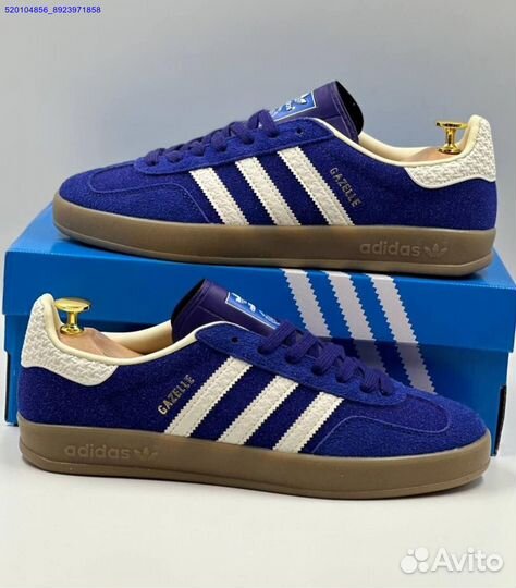 Кроссовки Adidas Gazelle Navy (Арт.43926)