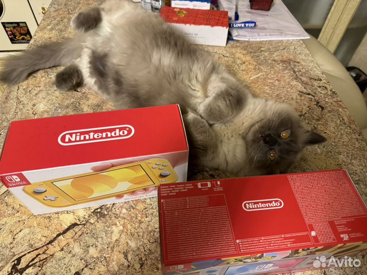 Новый прошитый Nintendo switch lite + любые игры