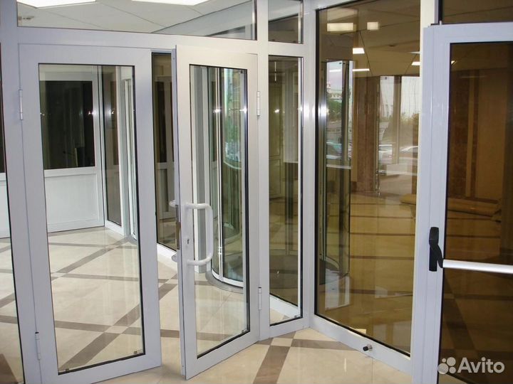 Алюминиевые двери