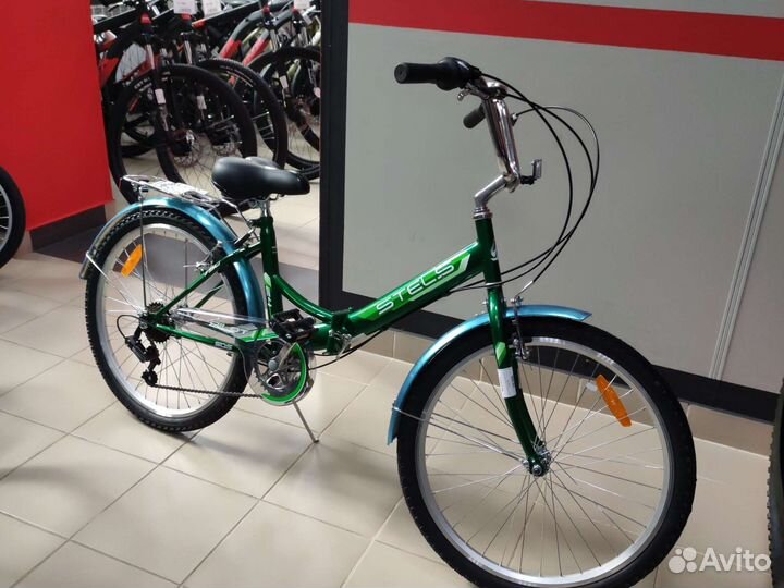 Велосипед 24 Stels Pilot 750 зелёный