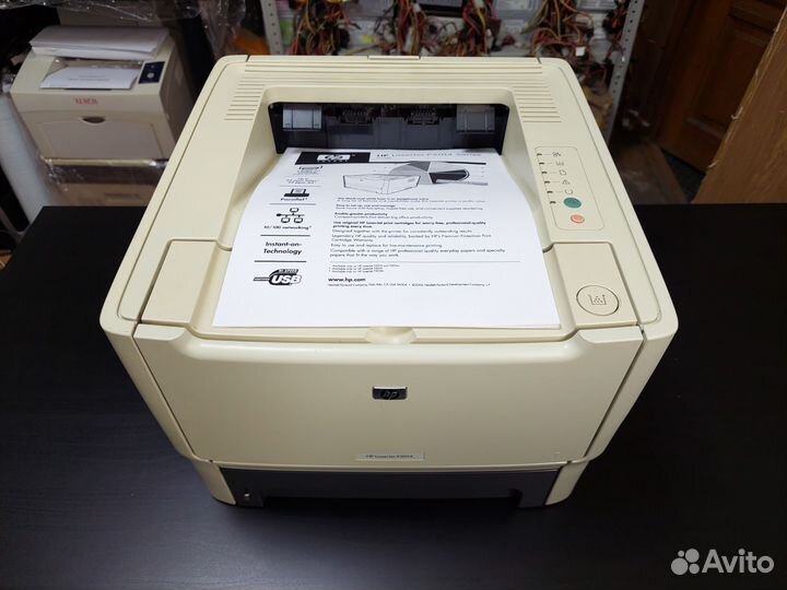 Принтер лазерный HP P2014 + картридж