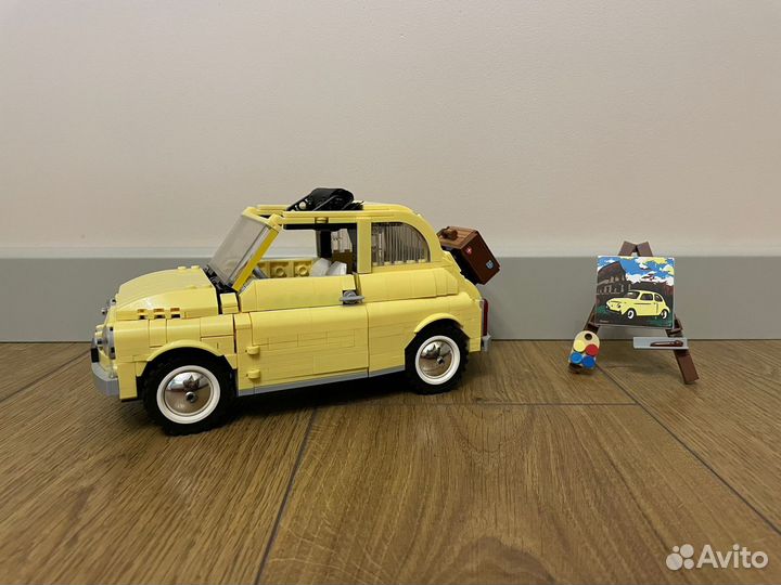 Аналог Lego 10271 Fiat 500