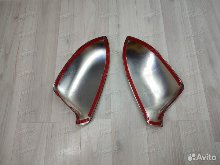 Накладки на зеркала Audi A4 2007-2013 S-line