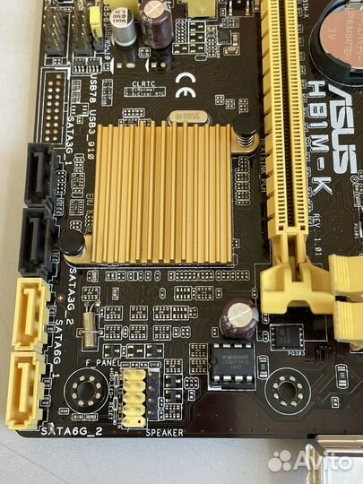 Материнская плата asus H81M-K