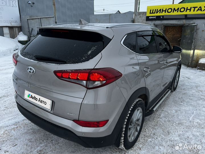 Hyundai Tucson 2.0 AT, 2018, 59 500 км