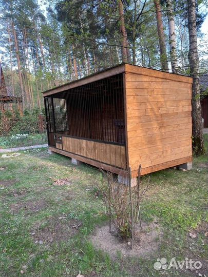 Будка вольер для собаки