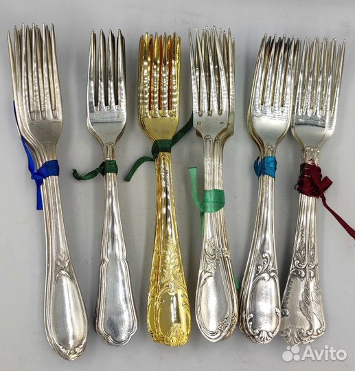 Столовые вилки, десертные вилки, Франция