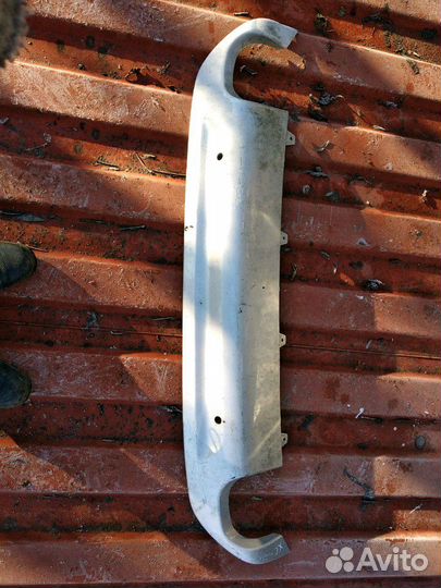 Накладка заднего бампера Volvo xc 70