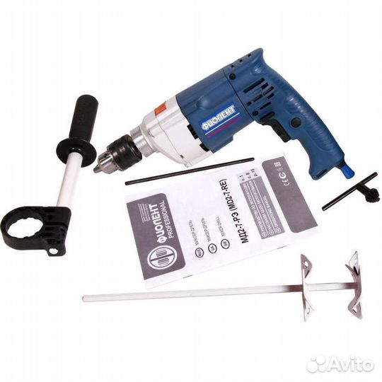 Дрель-миксер для ремонта Фиолент мд2-7-рэ (мощност