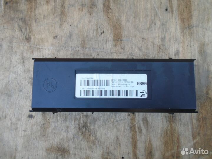 Блок управления (климат) Opel Astra J Опель Астр