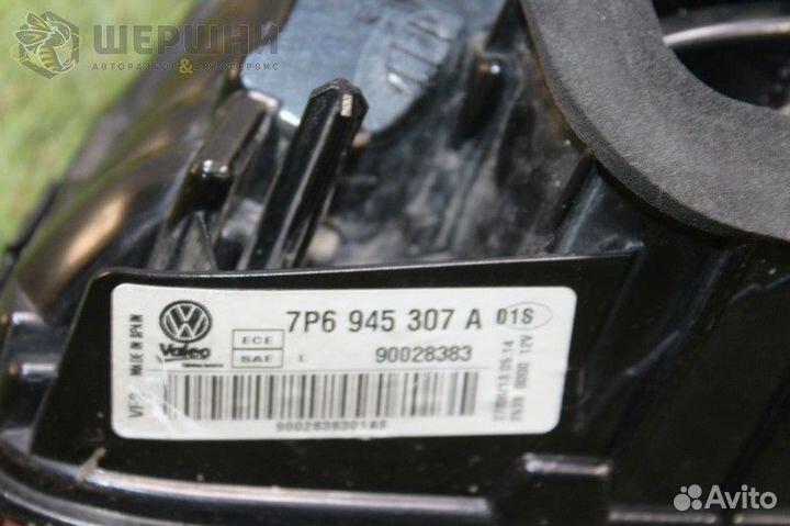 Фонарь задний левый внутренний (7P6945307A (К1)