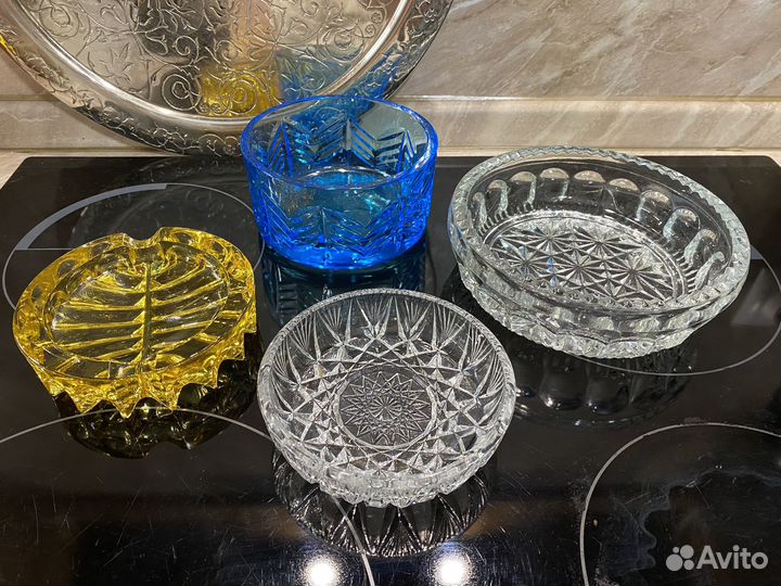 Конфетница, ваза для фруктов на ножке, орешница