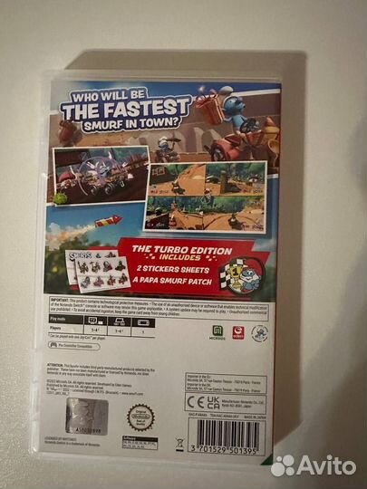 Smurfs kart nintendo switch