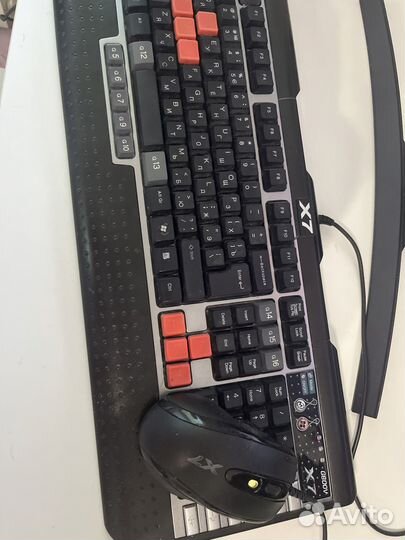 Игровая Клавиатура и мышь x7 g800v xl-755bk