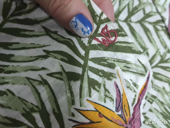 Рубашка мужская с коротким рукавом размер xl