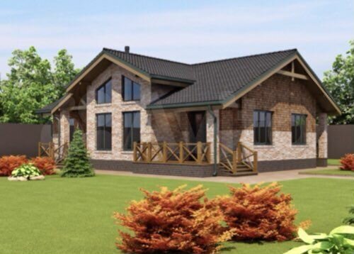 Дом 127,8 м² на участке 7,5 сот.