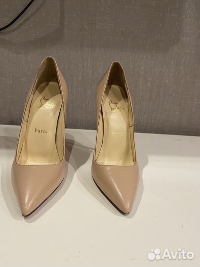 Туфли лодочки christian louboutin 37