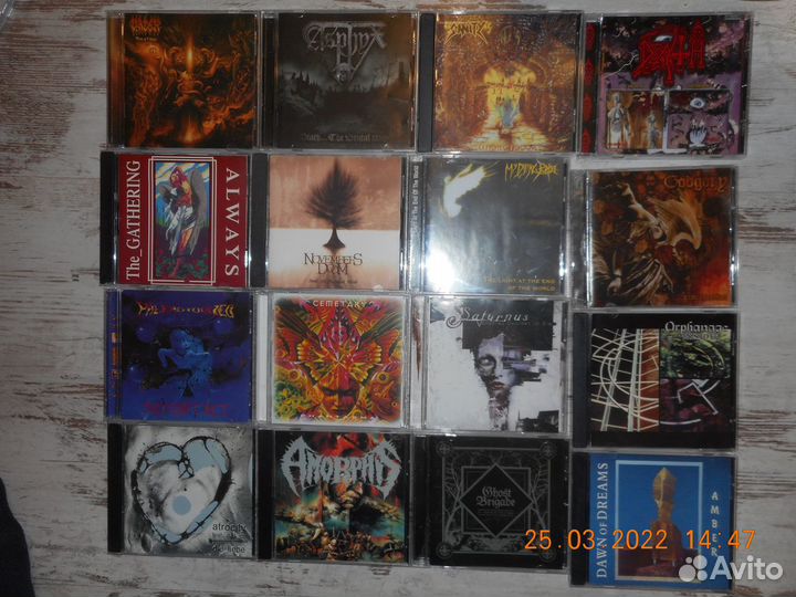 Death metal;Melodic death;Doom death;Grind 127 CD