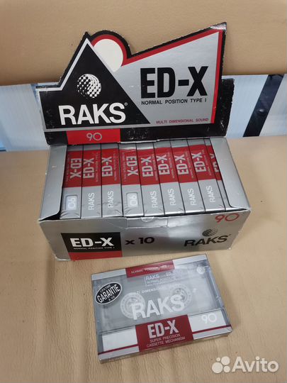 Кассеты новые raks ED-X