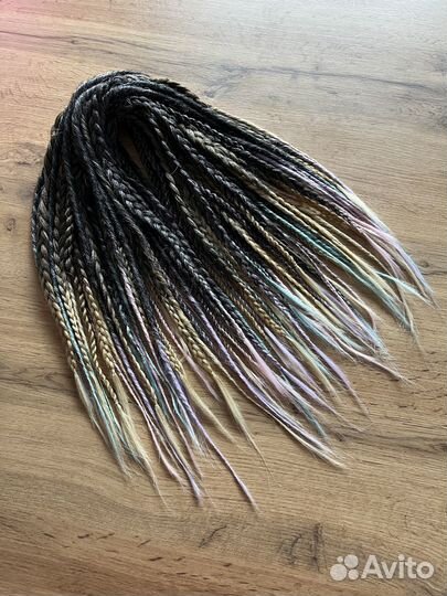 Де дреды черные обмре с косичками