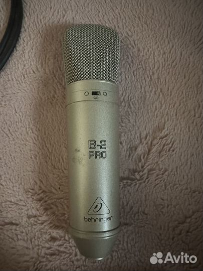 Микрофон студийный behringer b2 pro