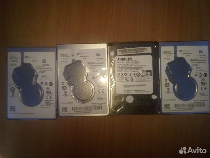 Жесткие диски 2.5 2tb, 1tb, 500gb