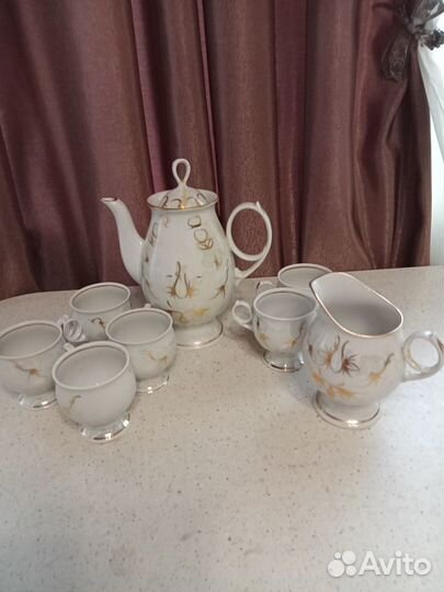 Кофейный сервиз без молочника