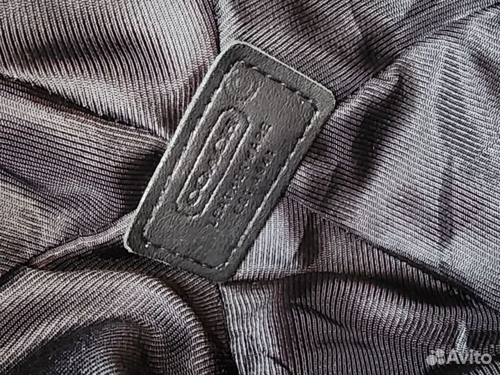 Шляпа панама женская твид шерсть Coach