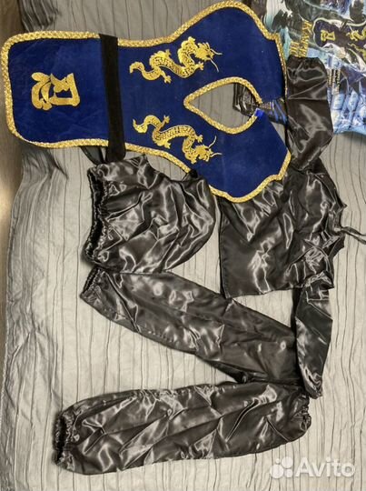 Новогодний костюм ниндзя