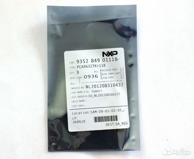 1 шт PCA9632TK 118 PCA9632 4-bit Fm+ I2C-bus low p