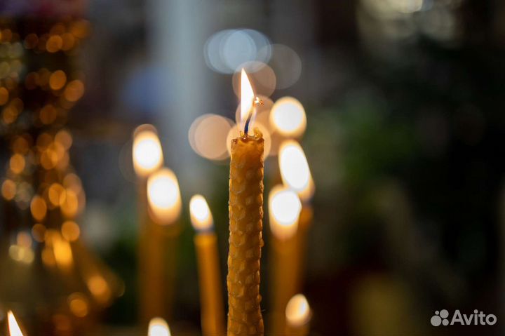 Свечи из вощины