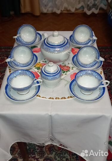 Сервиз чайный времен СССР