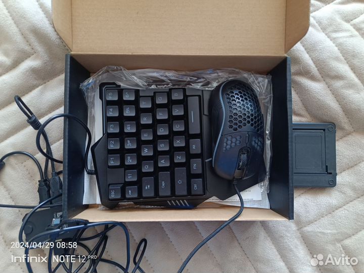 Игровой набор клавиатура и мышка