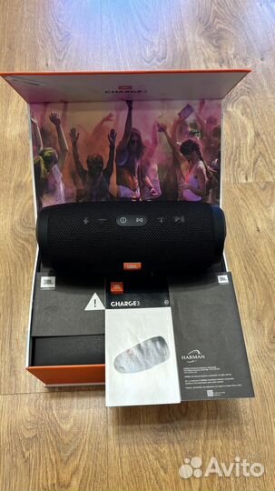 Портативная аккустика JBL charge3