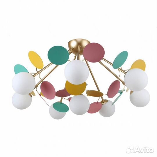 Люстра потолочная в спальню современная