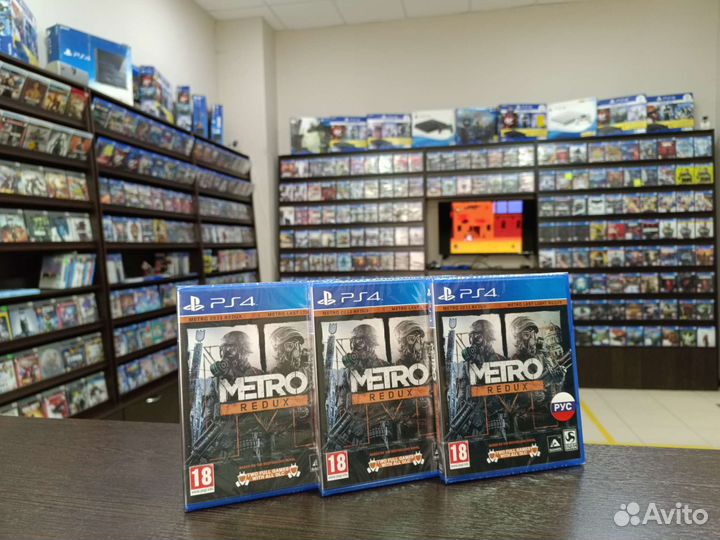 Metro Redux Ps4 2 в 1 (возможен обмен)