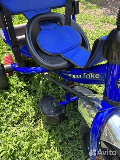 Велосипед коляска с ручкой